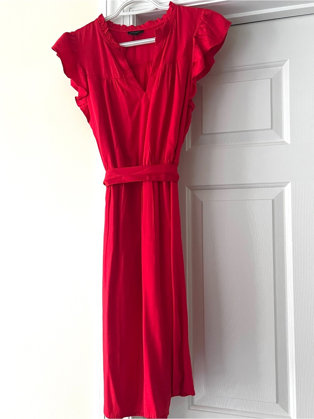 Like New Vibrant Orange Red Dress